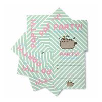 Pusheen Party Invites (Pack of 8) Extra Image 2 Preview